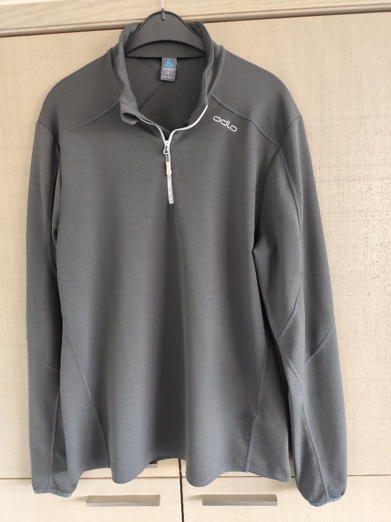 Chemise de sport Odlo pour homme, taille XL, Gris, Enlèvement ou Envoi, Odlo, Porté