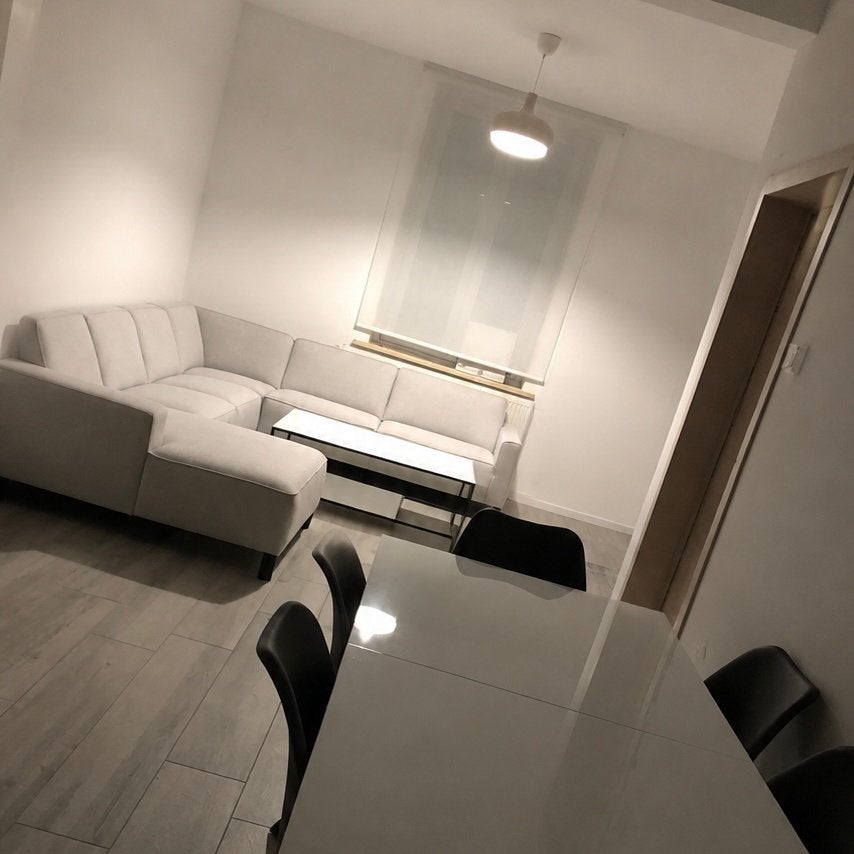 Hoeksalon grijs, Ophalen, Gebruikt, Stof, Modern