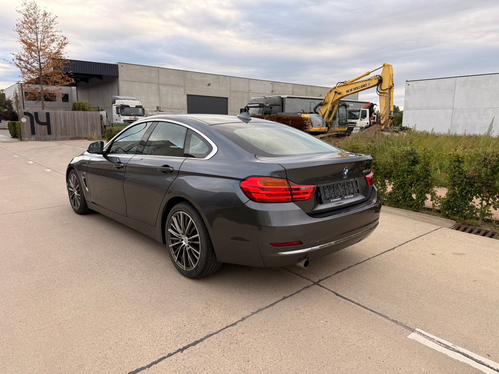 bmw 420d Grand Coupé Luxury Individual, Cuir, Argent ou Gris, Achat, Entreprise