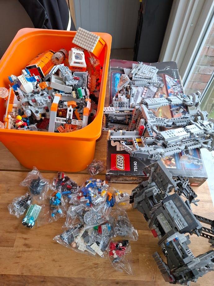 lego, Kinderen en Baby's, Speelgoed | Bouwstenen, Ophalen, Gebruikt, Overige merken