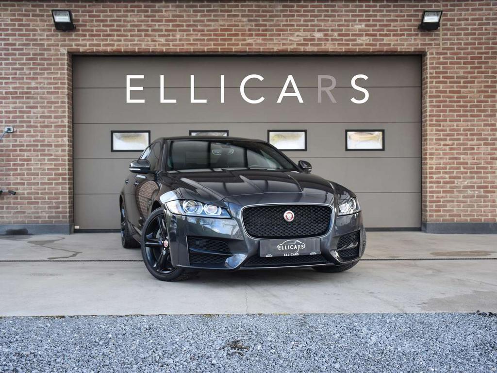 Jaguar XF 2.0 T R-SPORT SCHUIFDAK / CARPLAY / GPS / CAMERA, Autos, Jaguar, Argent ou Gris, Achat, 4 portes, Entreprise