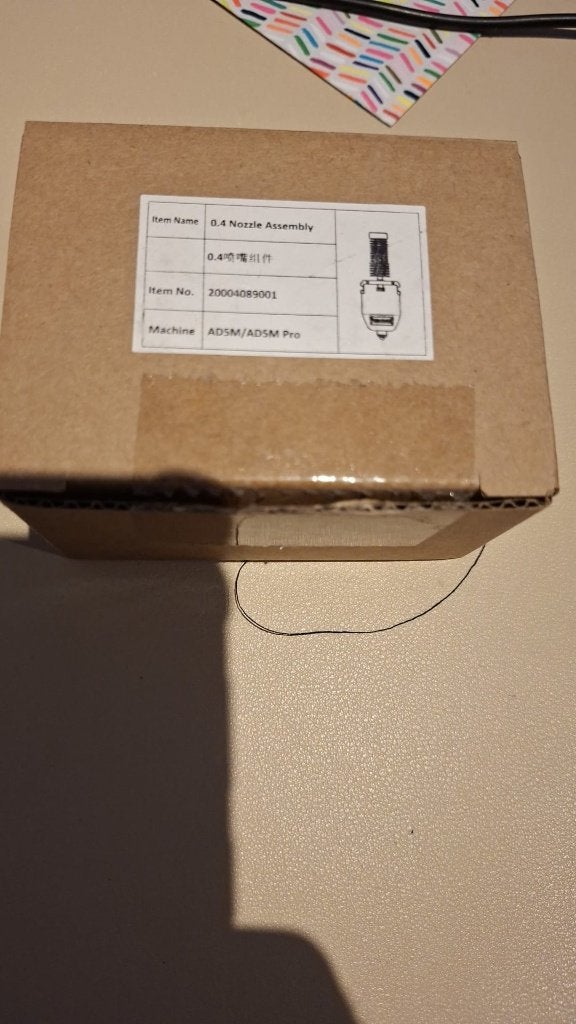 Flashforge Adventurer 5M (Pro) nozzle 0,4, Computers en Software, 3D Printers, Ophalen of Verzenden, Zo goed als nieuw, Filament