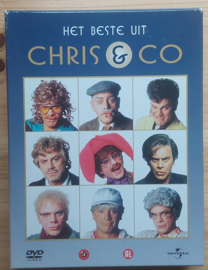 DVD-box Chris & Co - De ultieme Vlaamse humor, Ophalen, Zo goed als nieuw