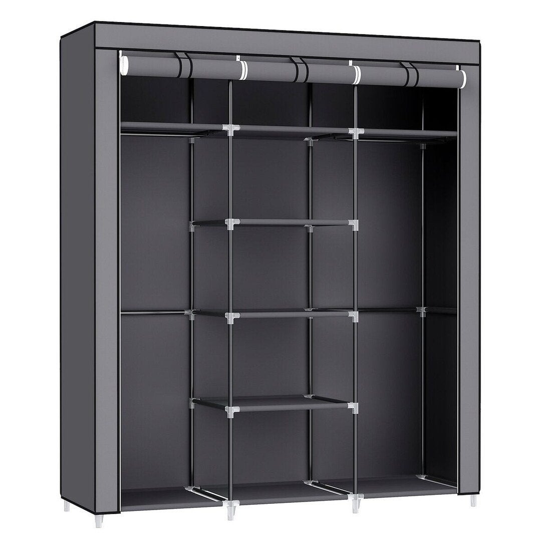 Kledingkast met stoffen bekleding, Envoi, Neuf