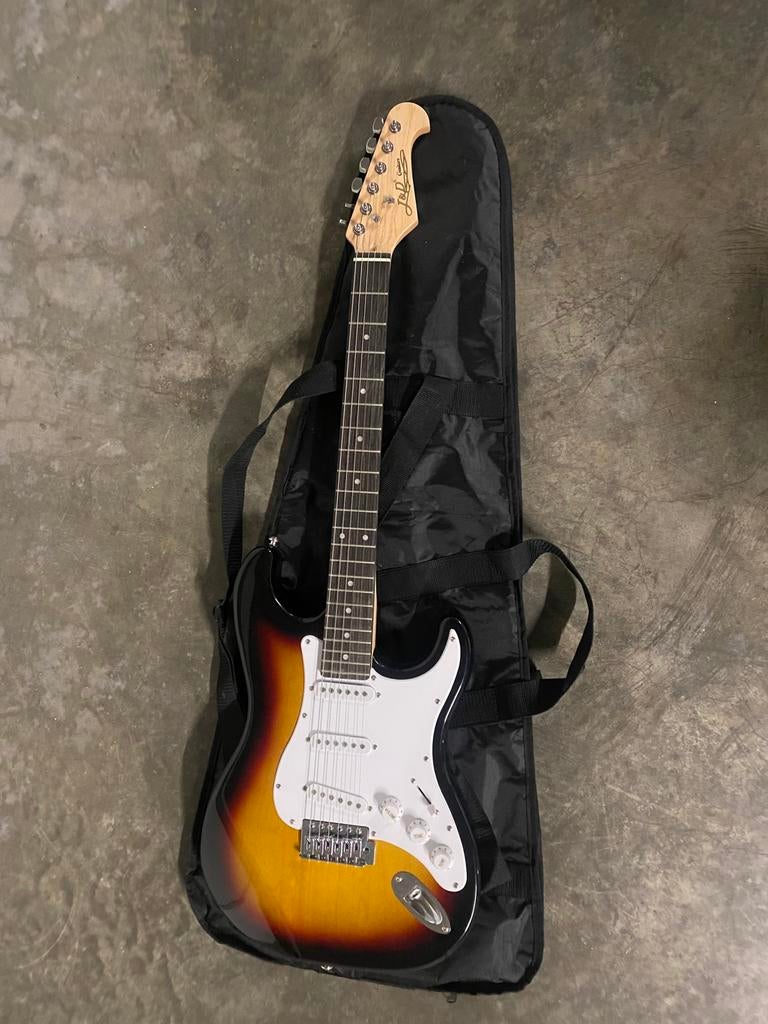 J & D elektrische gitaar incl. versterker NIEUW, Muziek en Instrumenten, Snaarinstrumenten | Gitaren | Elektrisch, Nieuw, Overige merken