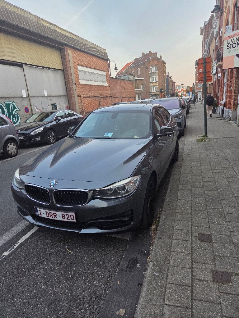 BMW 320D GT, Automaat, Euro 5, Zwart, Leder