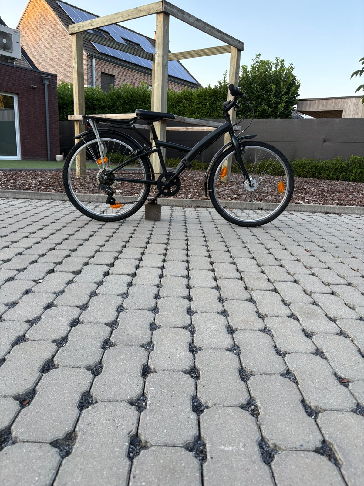 kinderfiets decathlon 24 inch, Fietsen en Brommers, Ophalen, 20 inch of meer, Gebruikt, Velgrem