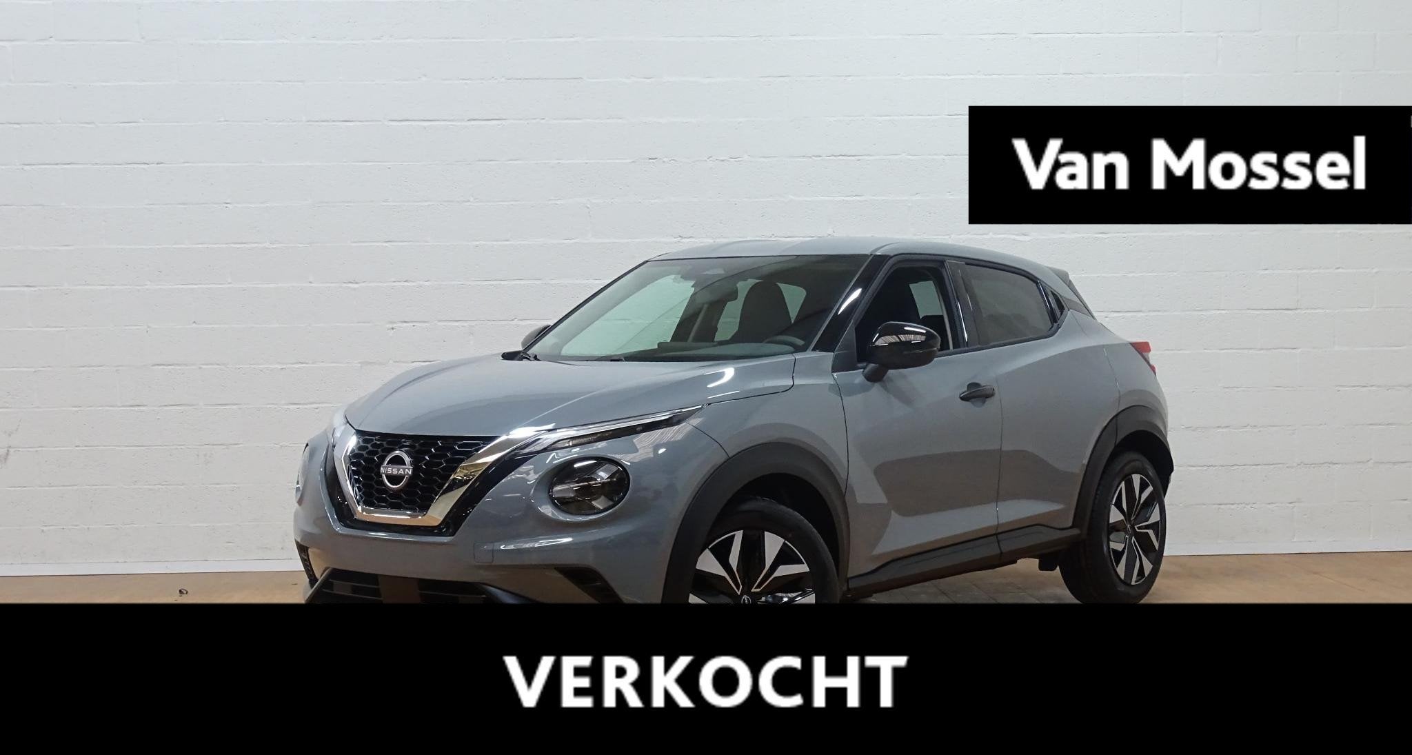 Nissan Juke 1.0 DIG-T Acenta automaat, Auto's, Nissan, Stof, 5 zetels, 5 deurs, SUV of Terreinwagen
