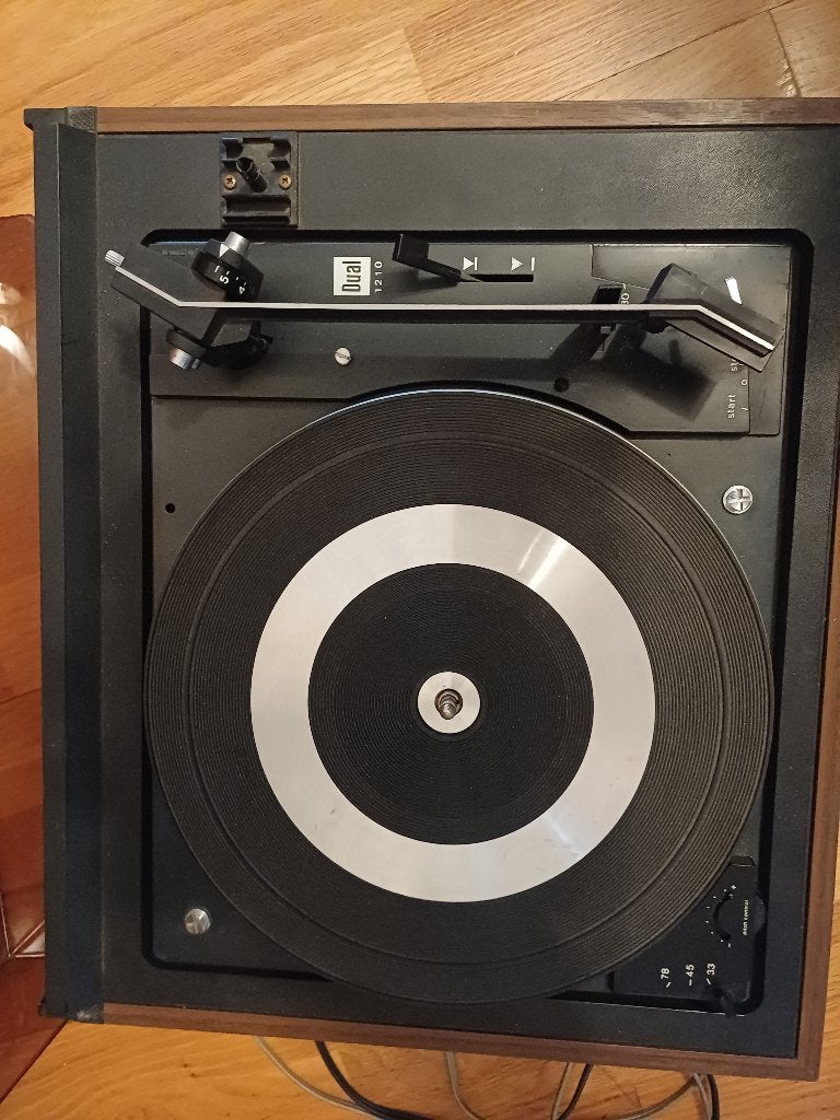 Dual 1210 platenspeler, Audio, Tv en Foto, Platenspelers, Ophalen, Platenspeler, Dual, Gebruikt