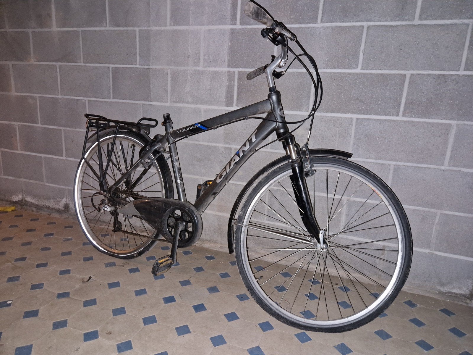 Giant fiets met werk aan, Fietsen en Brommers, Fietsen | Heren | Herenfietsen, Ophalen, Giant