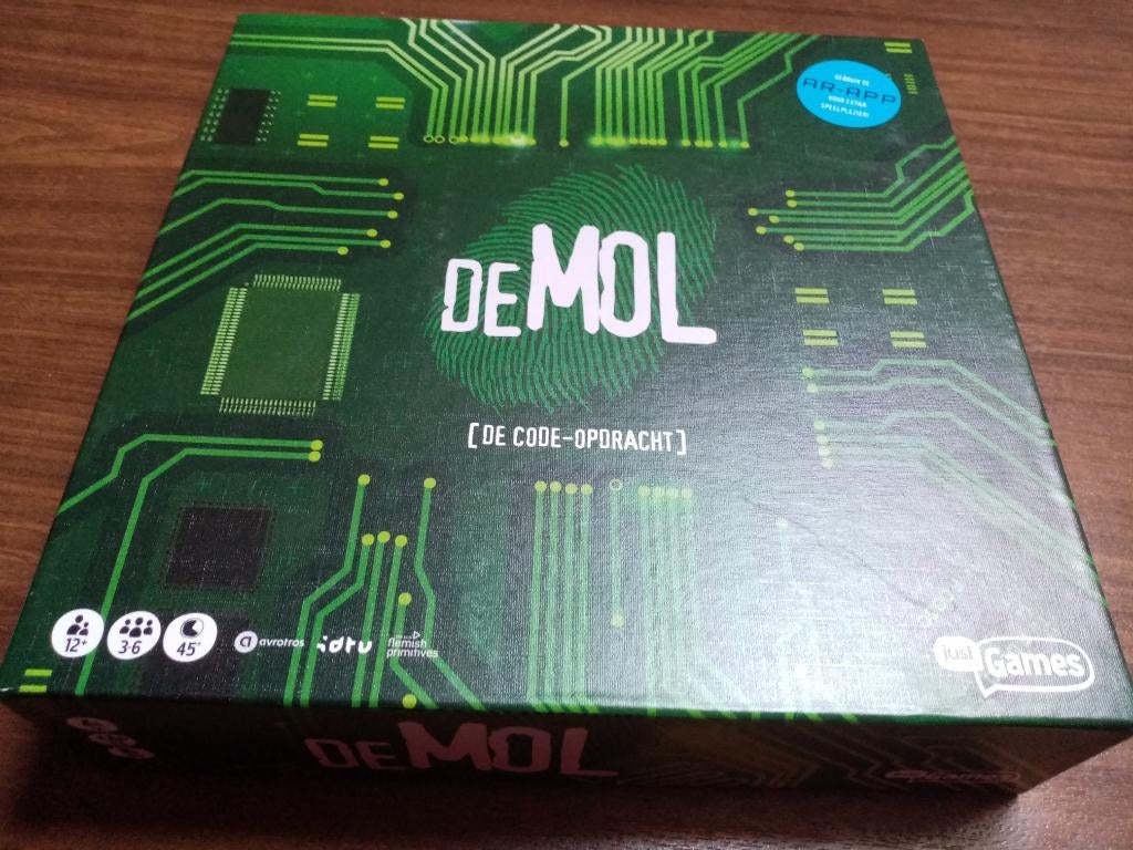 De Mol - De Code opdracht, Hobby en Vrije tijd, Vijf spelers of meer, Ophalen of Verzenden, Zo goed als nieuw, Just Games