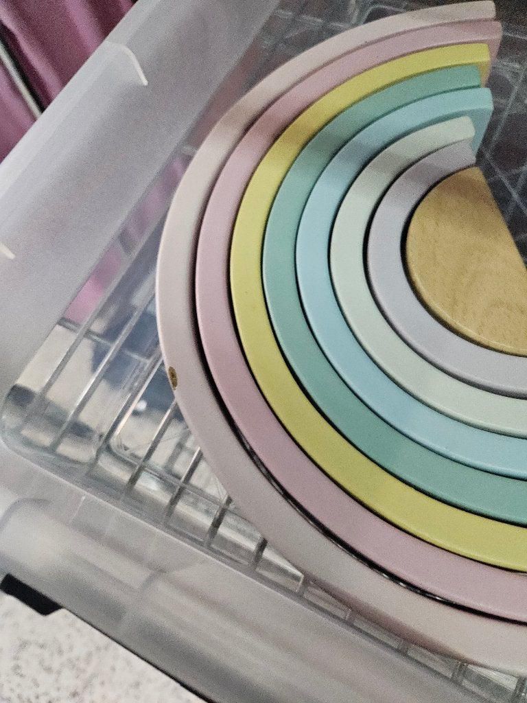 Te koop regenboog lidl duche, Ophalen of Verzenden, Gebruikt, Overige typen