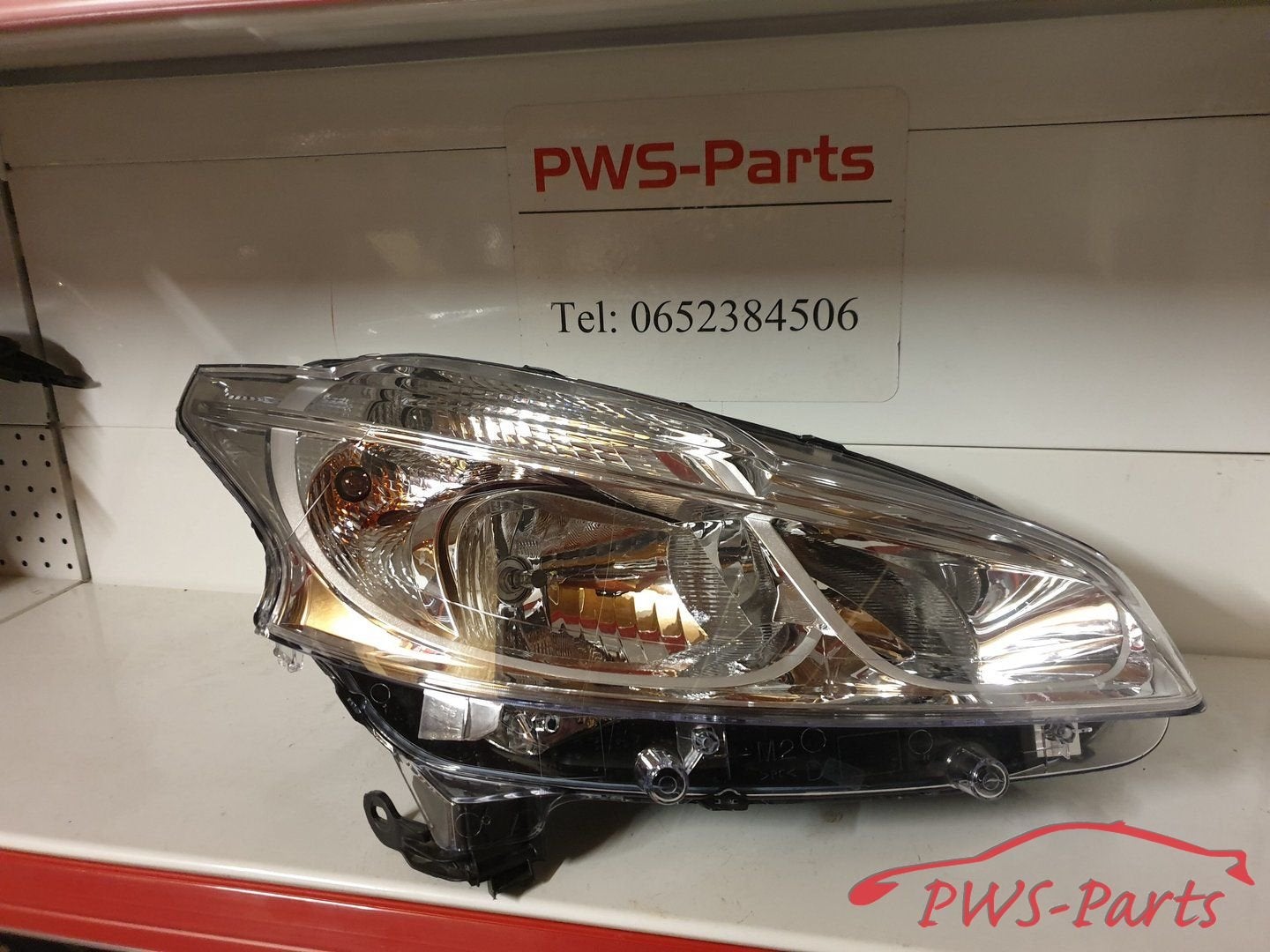 PEUGEOT 208 HALOGEEN KOPLAMP RECHTS ORIGINEEL, Gebruikt, -, -, Ophalen of Verzenden