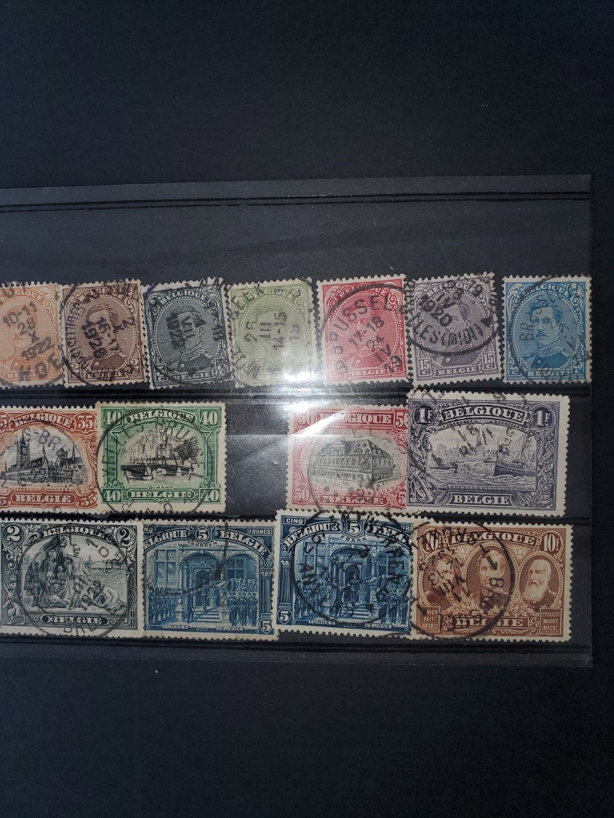 Timbres Belges, Timbres & Monnaies, Envoi, Non oblitéré