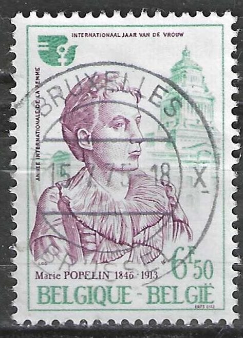 Belgique 1975 - Yvert/OBP 1767 - Maria Popelin (ST), Envoi, Affranchi, Oblitéré