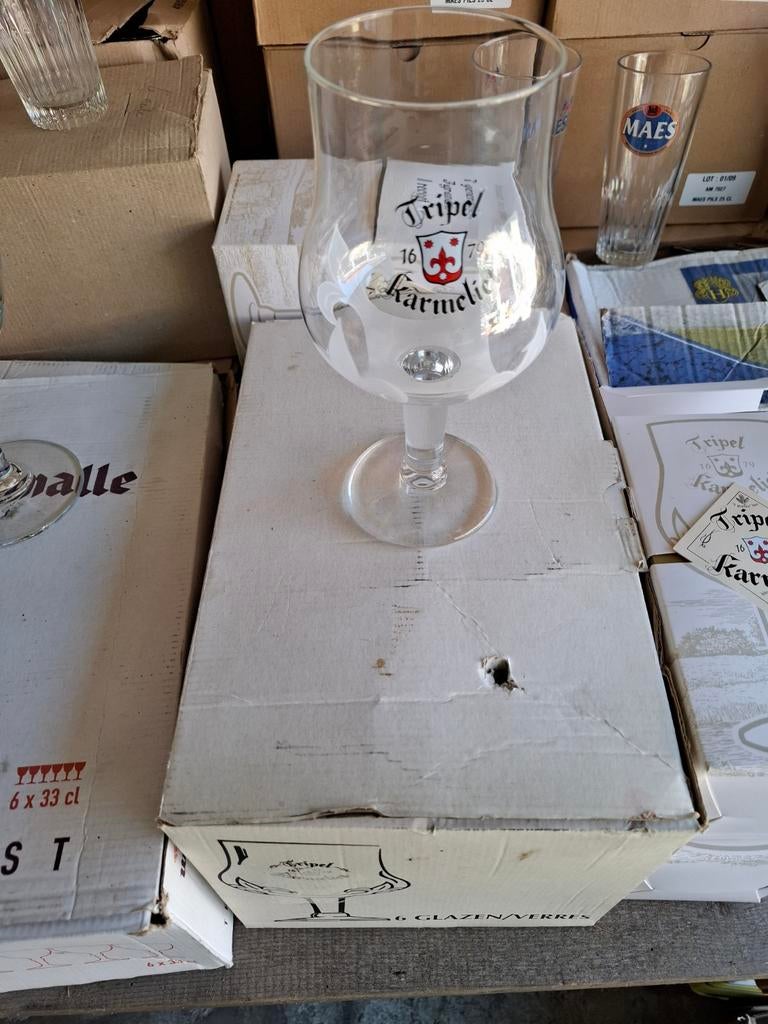 6  tripel karmeliet  glazen, Verzamelen, Ophalen