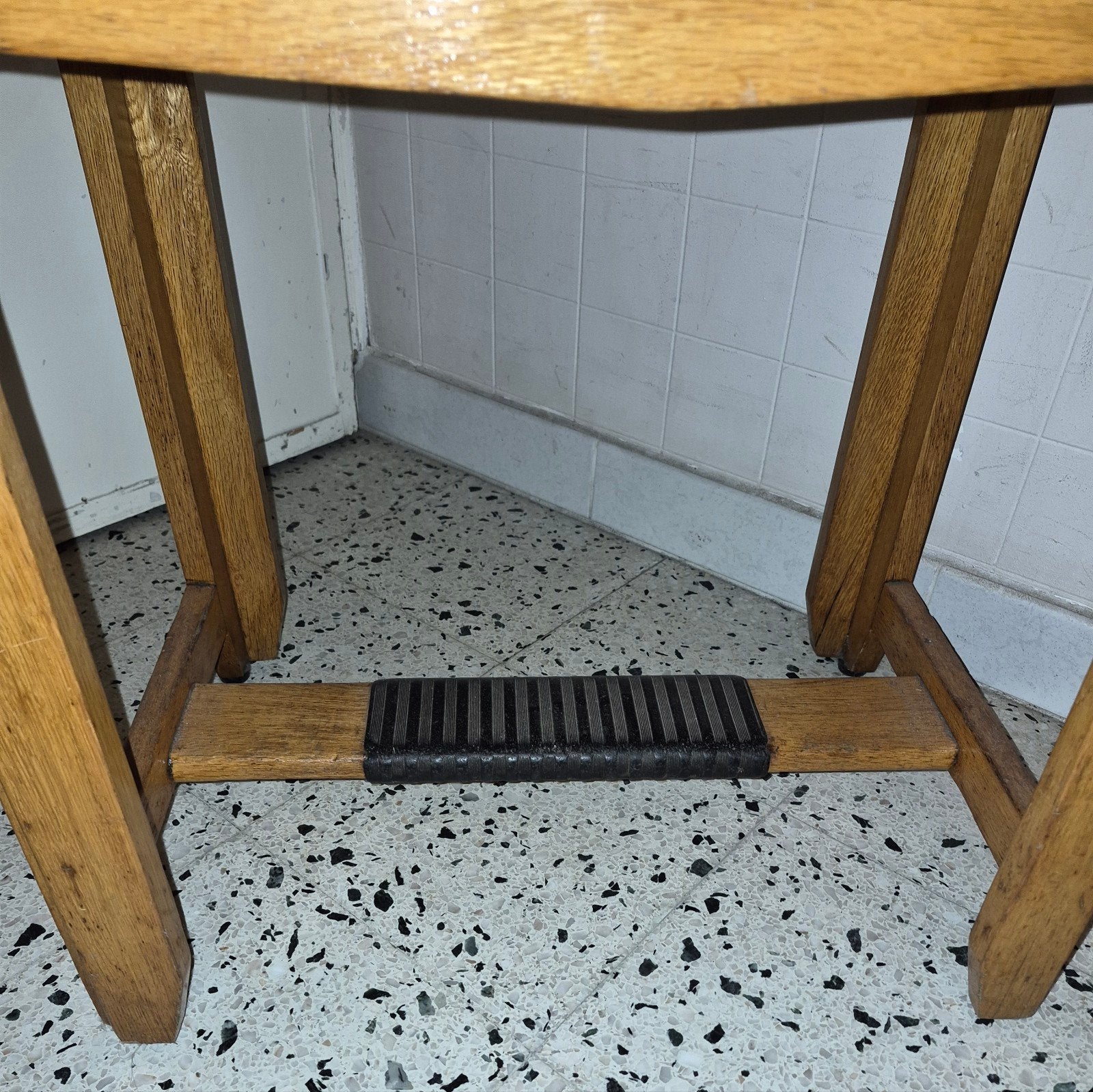 tafel tafeltje met stoeltje vintage tafeltje, Ophalen of Verzenden