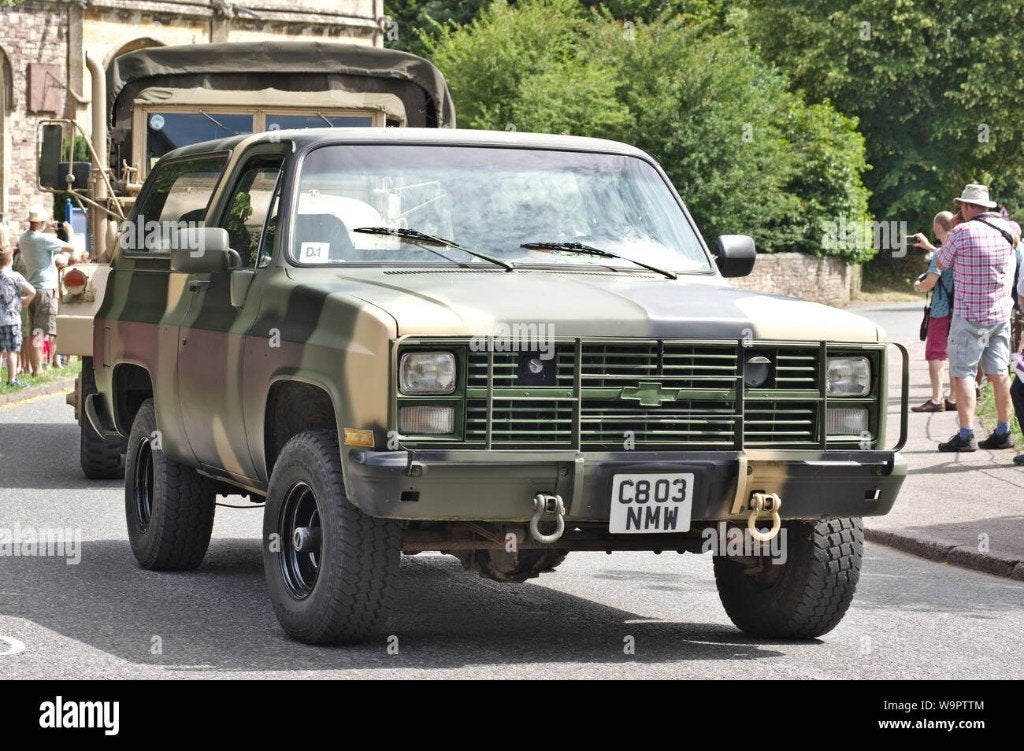 CHEVROLET BLAZER M1009, Autos, Particulier, Achat, Blazer
