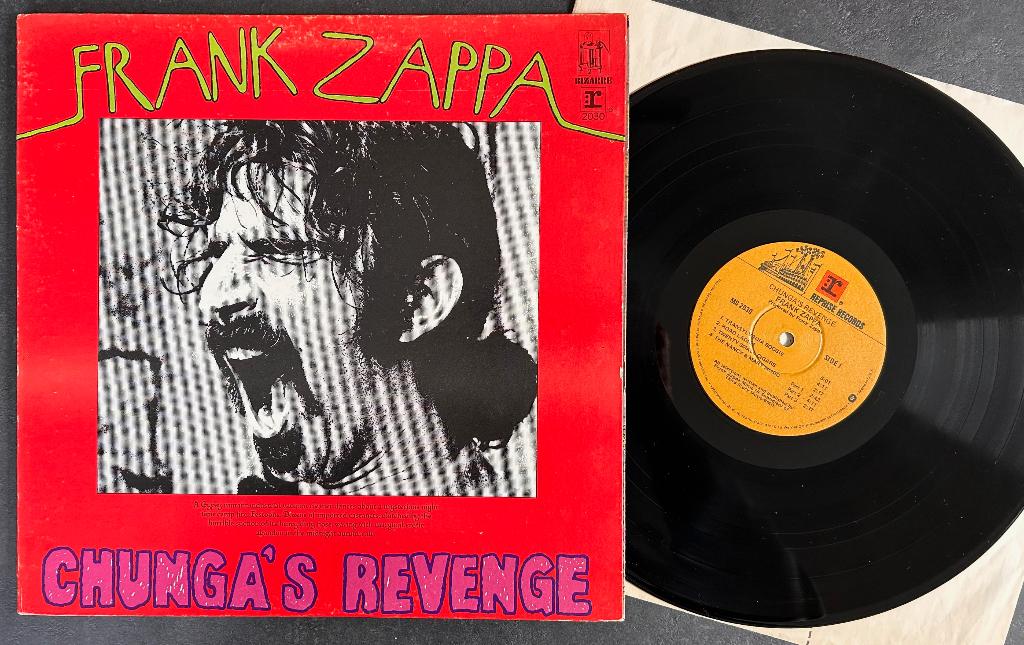 FRANK ZAPPA - Chunga's revenge ( USA LP ), CD & DVD, Vinyles | Rock, Comme neuf, Pochette gatefold, Pop rock, 1970 - 1979, 12 pouces