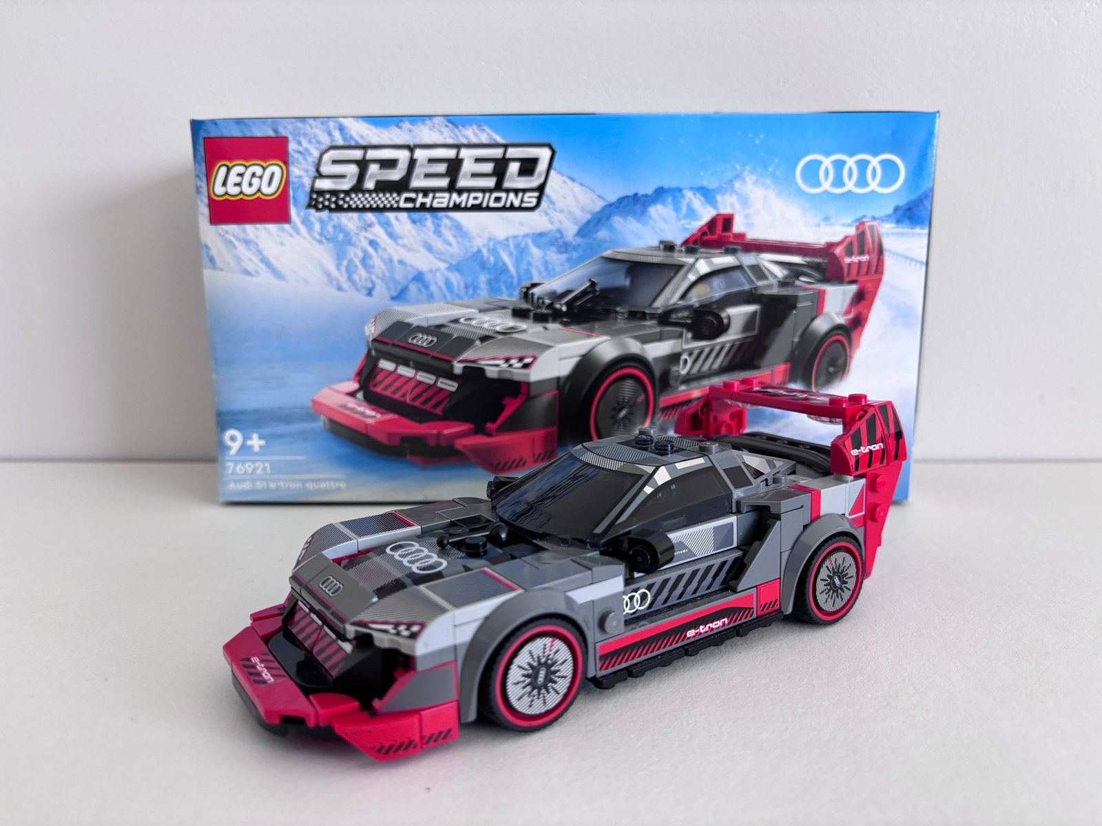 Lego speed champions 76921 audi S1 e-tron quattro, Lego, Zo goed als nieuw, Inclusief doos, Speed Champions