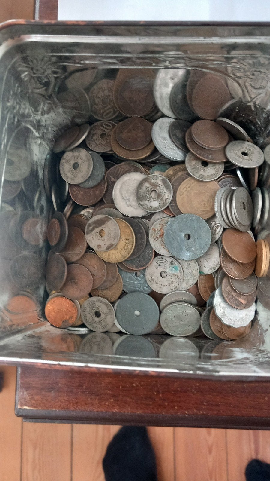smeltgeld 4 kg, Postzegels en Munten, Ophalen, Munten