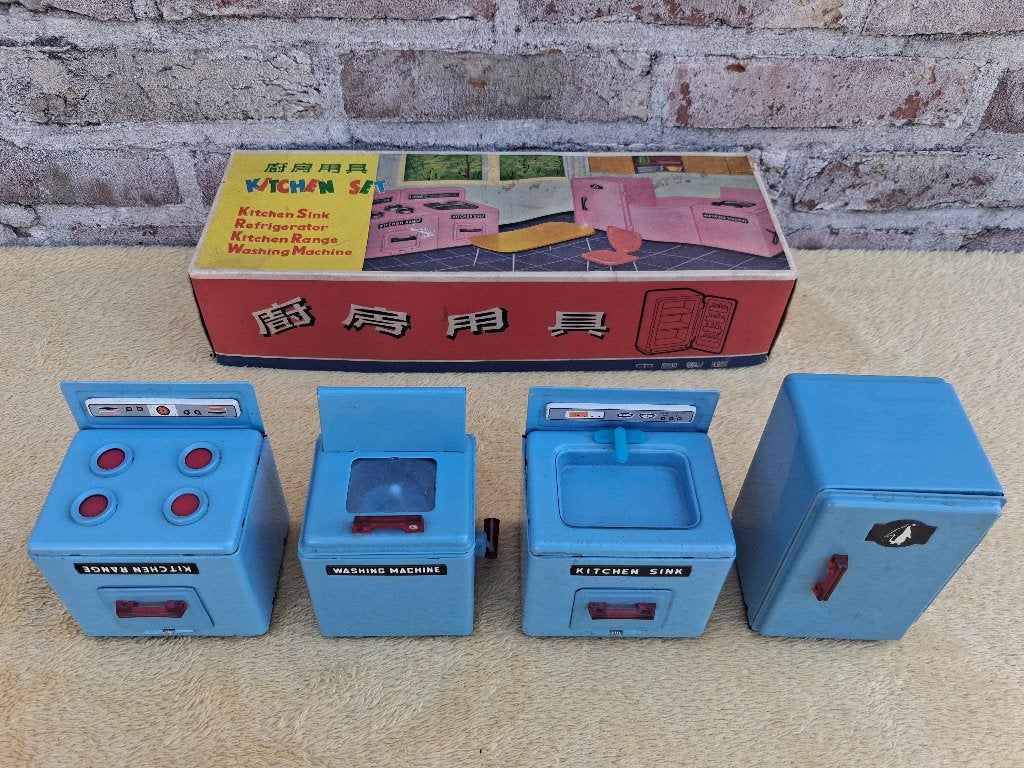 vieux jouets de cuisine en conserve.. années 70, Enlèvement ou Envoi