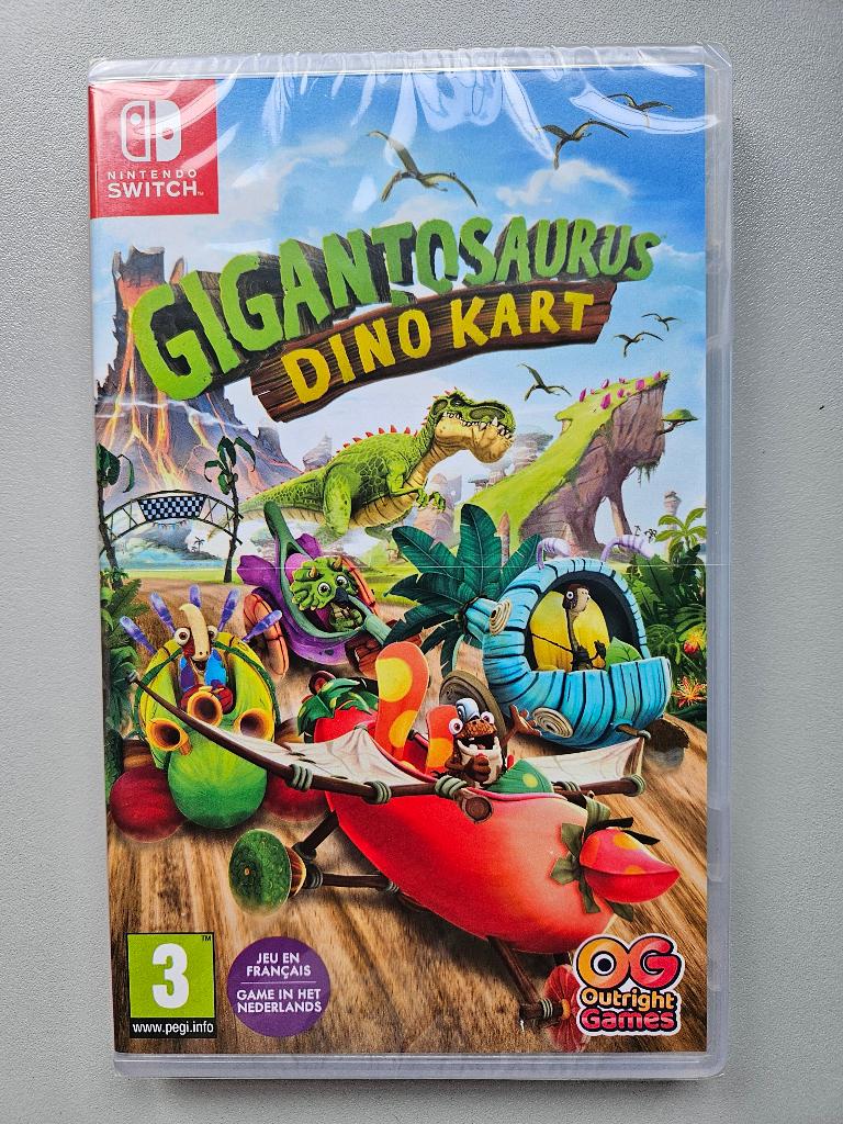 Gigantosaurus: Dino Kart / Switch (Nieuw), Games en Spelcomputers, Games | Nintendo Switch, Nieuw, Racen en Vliegen, 3 spelers of meer