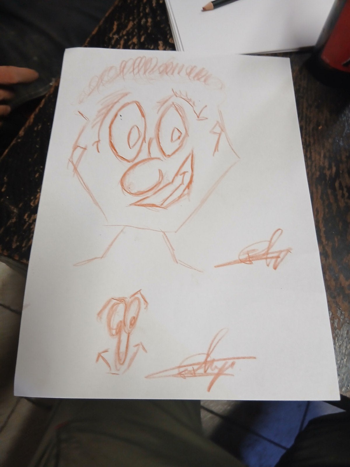 tekening, Verzamelen, Geboortekaartjes en Visitekaartjes, Ophalen