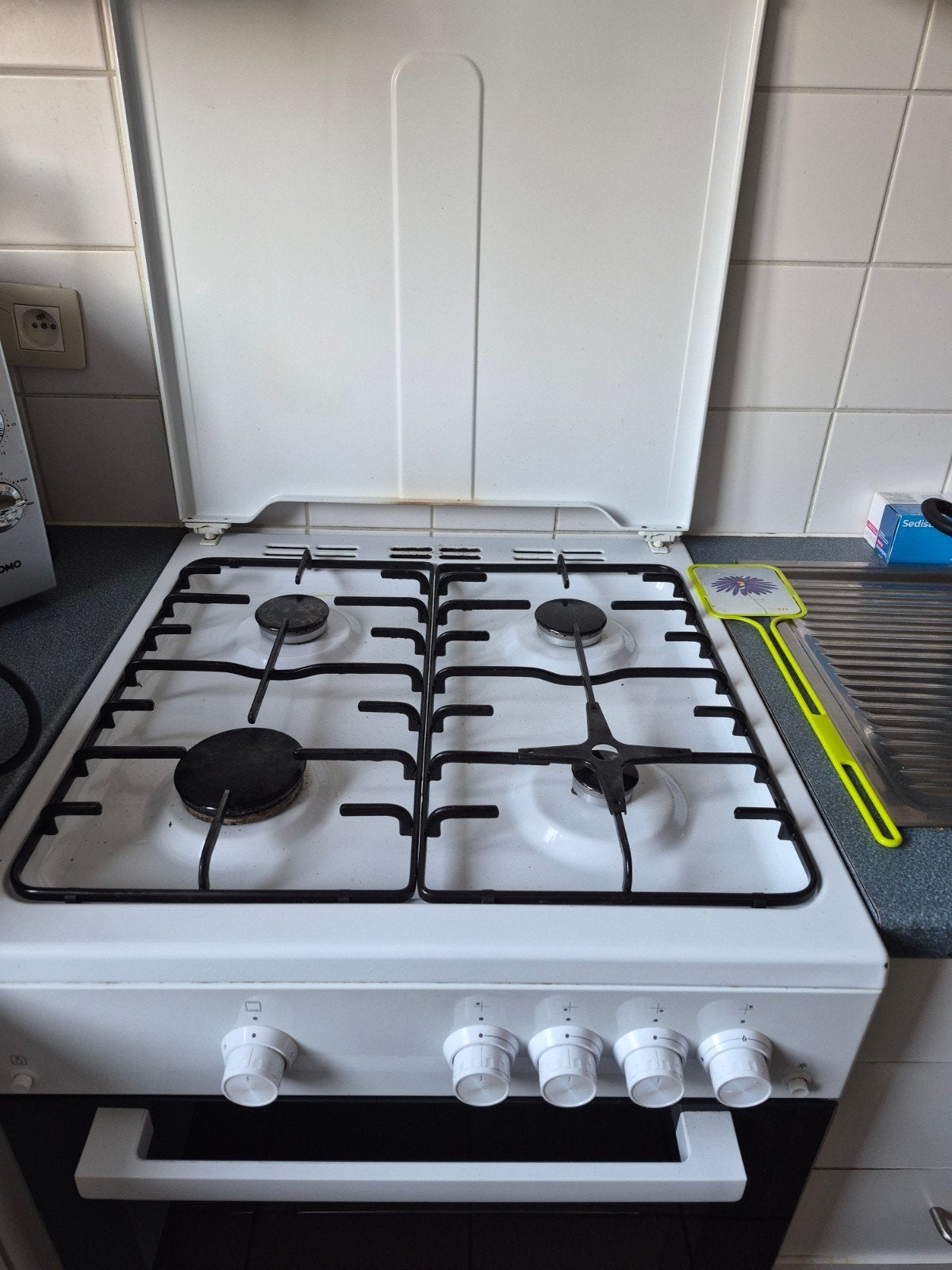 Beko gasfornuis., Ophalen
