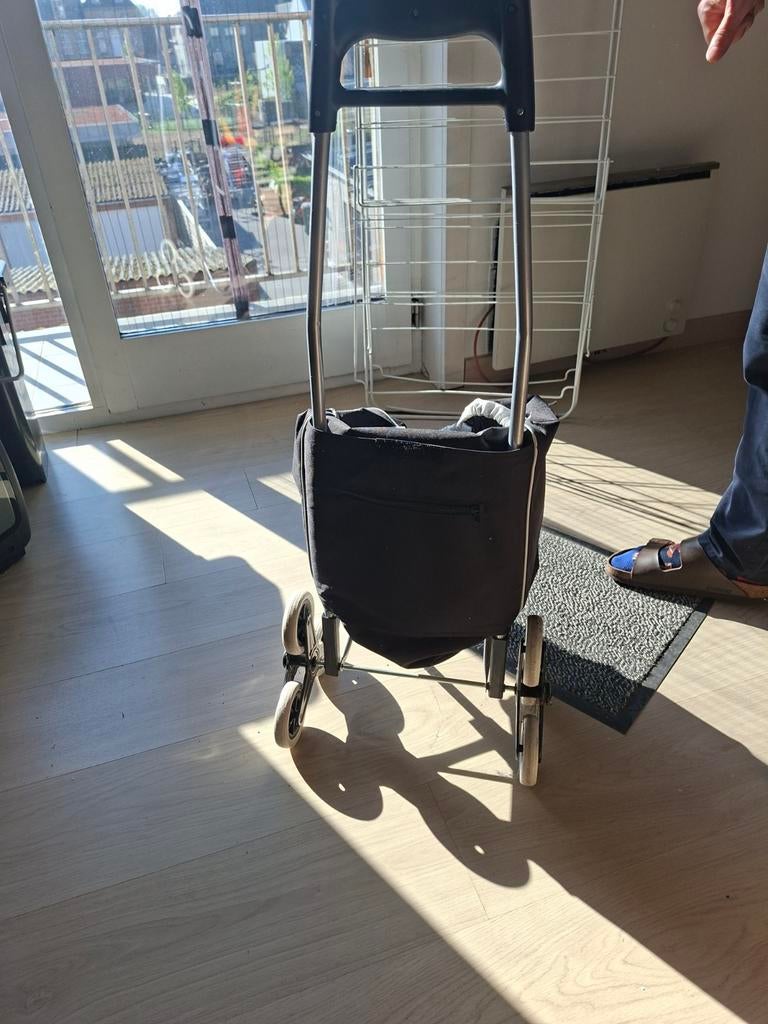 Boodschappen trolley, met trappenwielen, Ophalen
