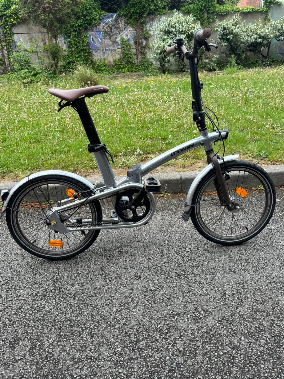 Vélo BTWIN TILT 940 20 pouces 7 vitesses, Frein sur jante, Moins de 47 cm, Aluminium, Comme neuf