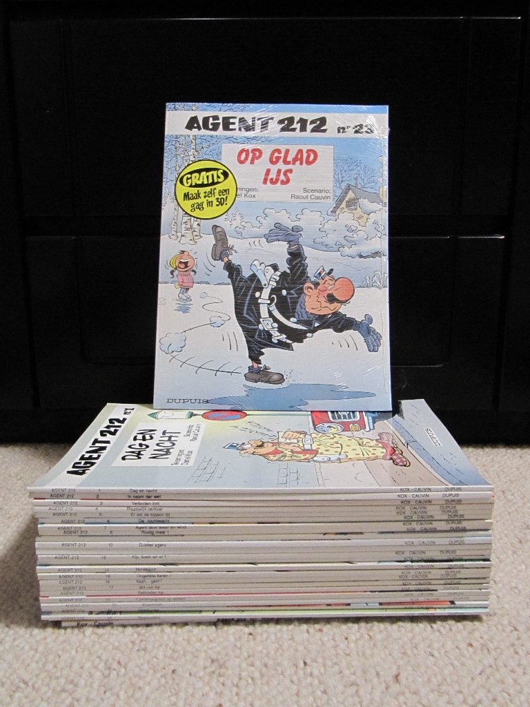 Agent 212 (nr 1 tem 24 en nr 27 - nieuwstaat), Ophalen of Verzenden, Nieuw