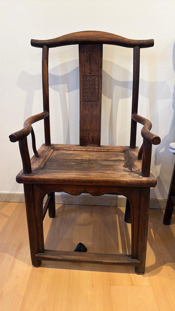 Antieke chinese stoel ( Qingstijl ), Antiek en Kunst, Ophalen