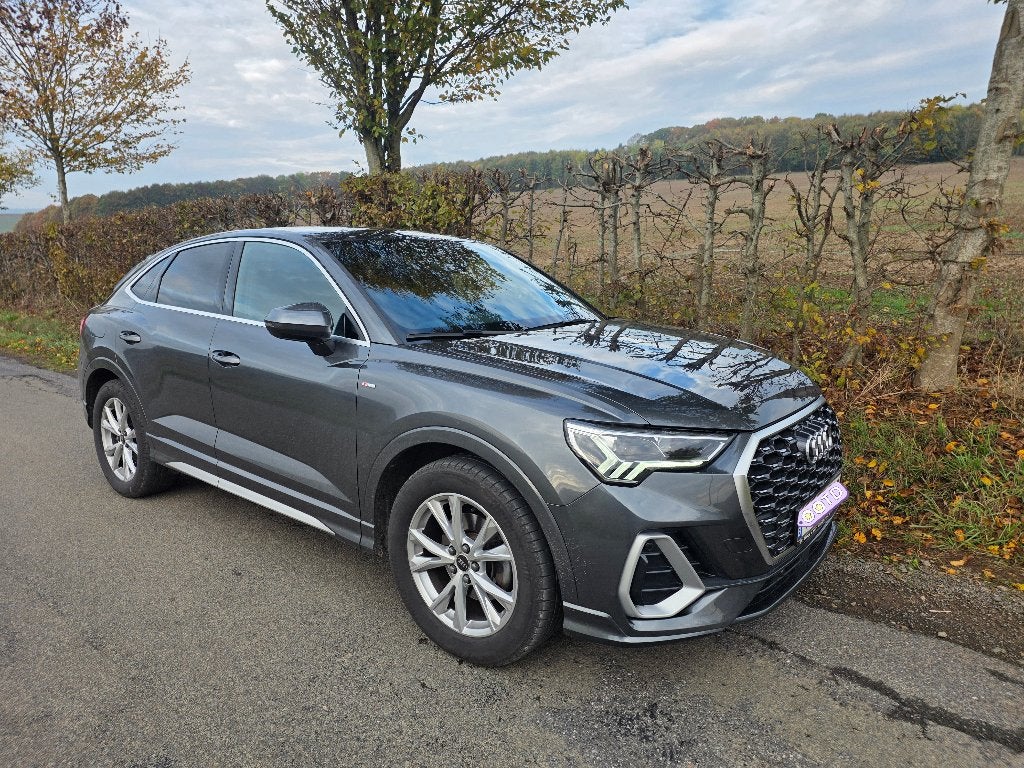 Audi Q3 Sportback 35TDi S line S tronic GARANTIE AUDI 05/27, Cuir, Argent ou Gris, Achat, 110 kW