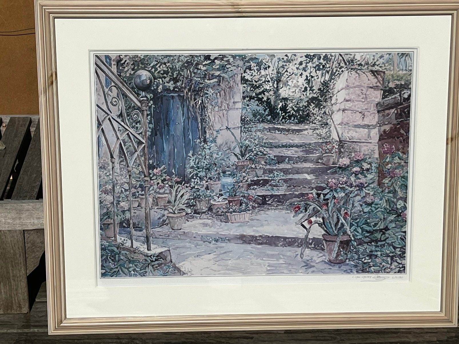 Litho luc van cauter, Antiek en Kunst, Ophalen