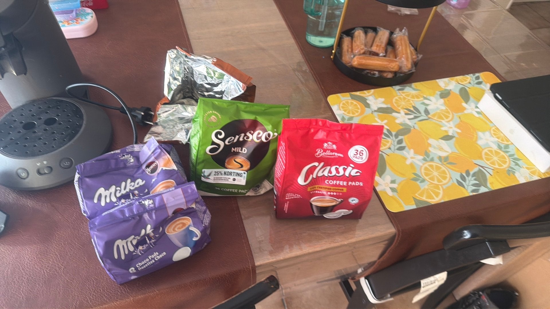 Senseo apparaat, Ophalen