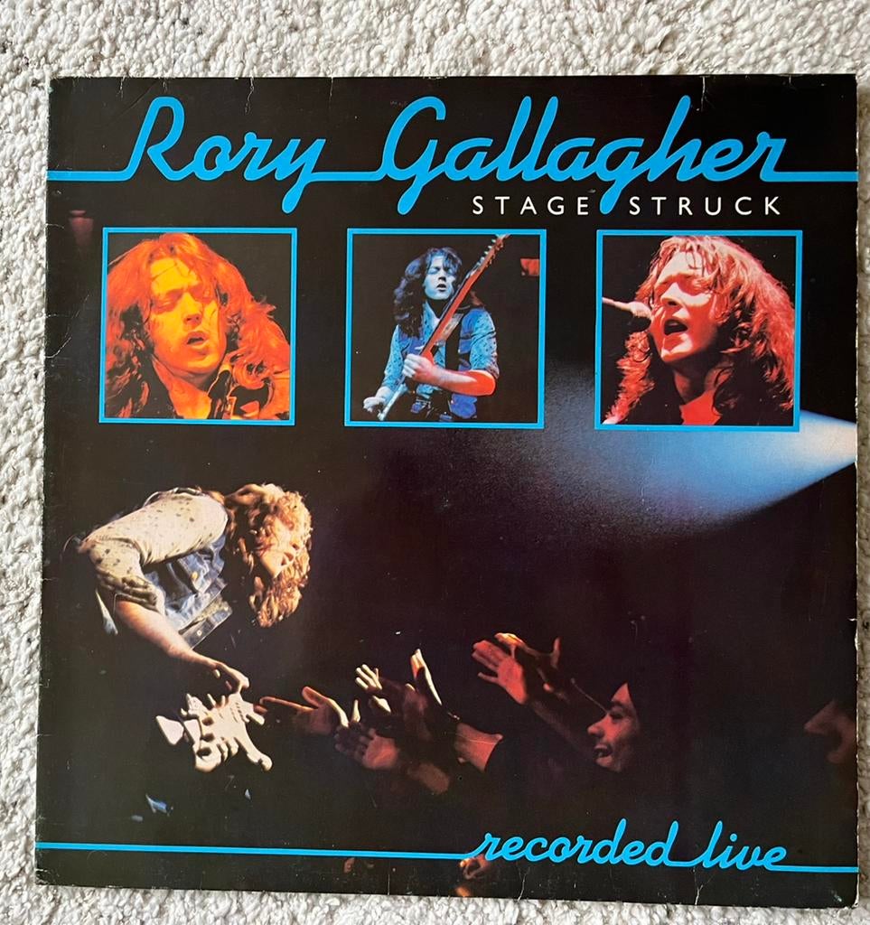 Lp Rory Gallagher, Stage Struck, Cd's en Dvd's, Ophalen of Verzenden, Gebruikt