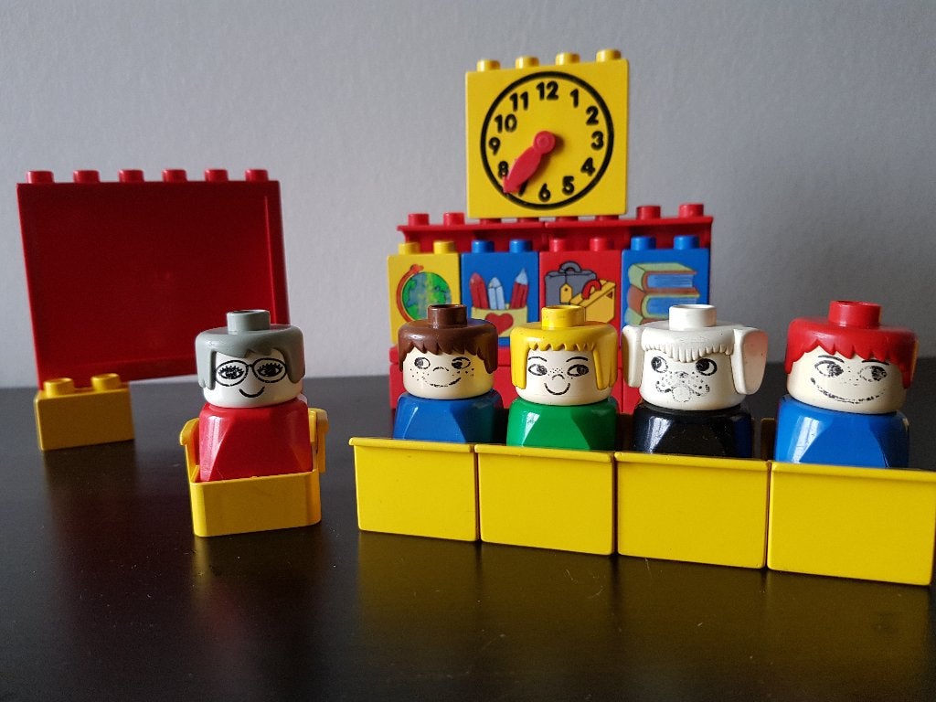 Lego Duplo: school nr 2645, Ophalen of Verzenden, Gebruikt, Duplo