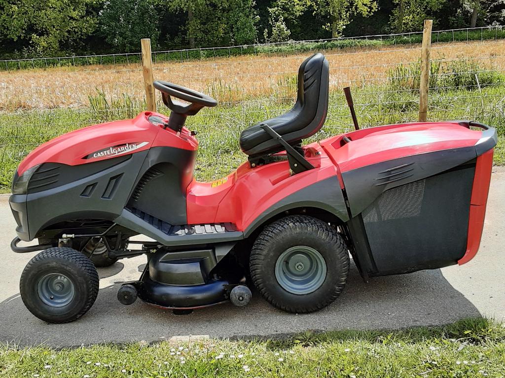 Tracteur tondeuse Castelgarden 20ch hydro en parfait état !!, Jardin & Terrasse, Enlèvement, Utilisé, Démarrage électrique