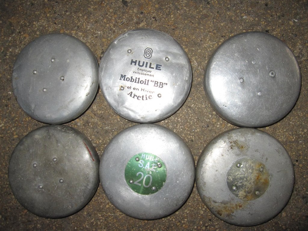 Olievuldop voor motorolie voor Citroen Traction, Ophalen of Verzenden, Gebruikt, Citroën
