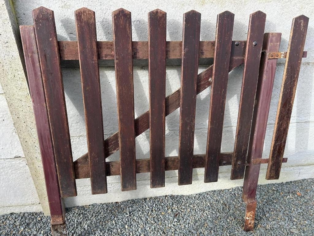 portail en bois, Jardin & Terrasse, Portes de jardin, Utilisé, Bois, Moins de 100 cm, 100 à 150 cm, Enlèvement