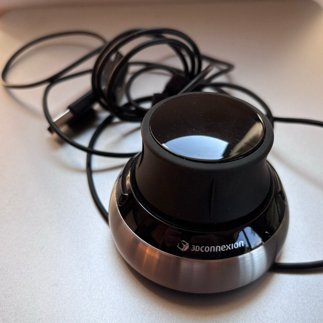 3Dconnexion SpaceMouse Compact (Bedraad / USB), Computers en Software, Muizen, Ophalen, Zo goed als nieuw