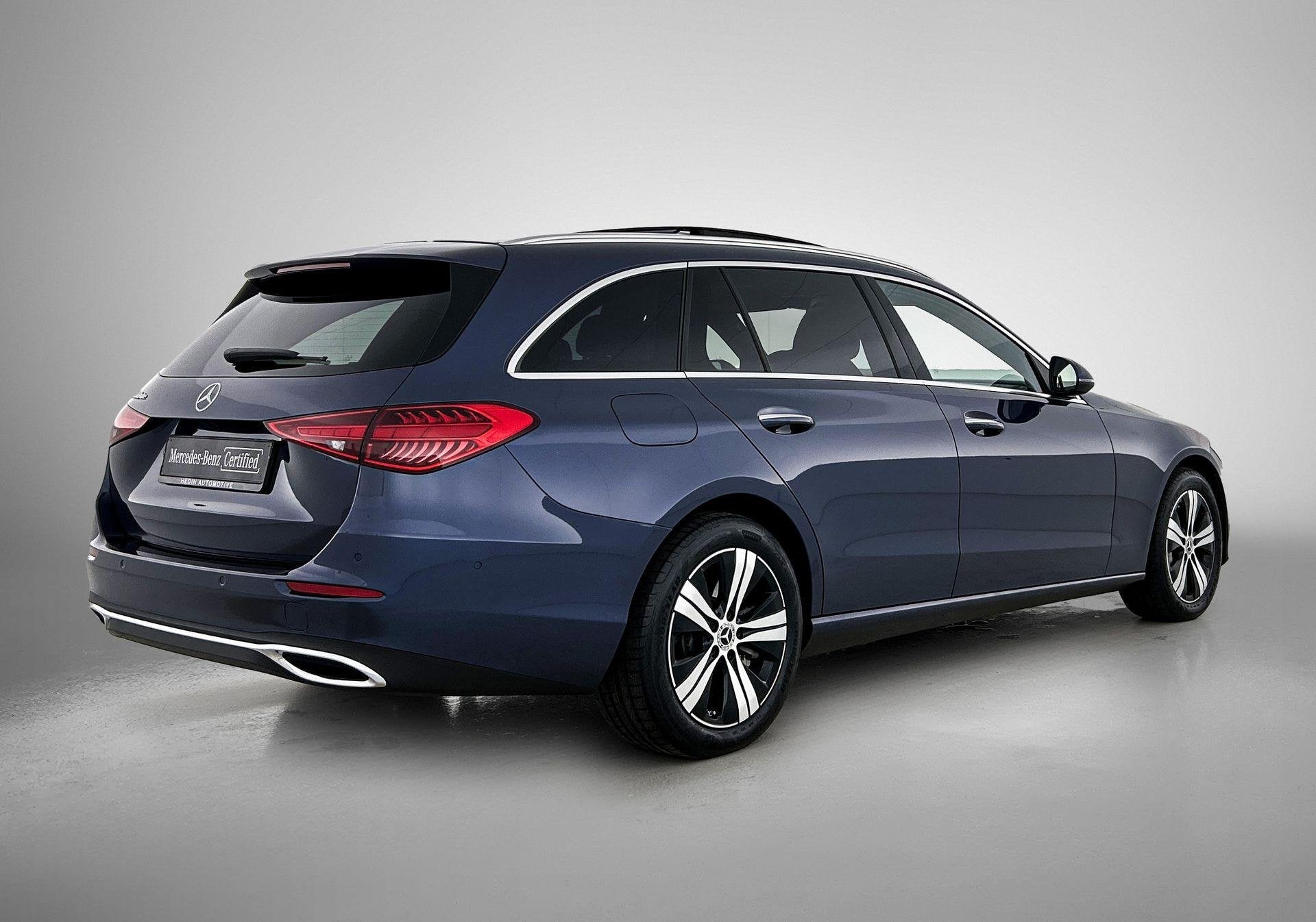 Mercedes-Benz C-Klasse 300 de break Luxury Line Panoramisch, Autos, 1800 kg, Entreprise, Hybride Électrique/Diesel, Automatique