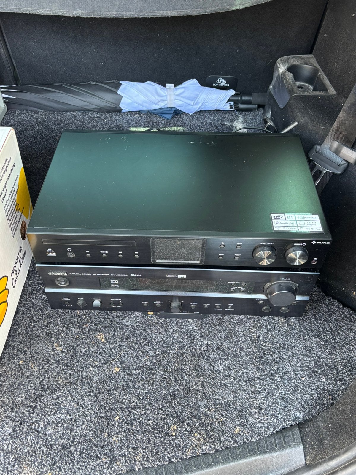 Internet radio en yamaha versterker, Ophalen, Gebruikt, Yamaha, 120 watt of meer
