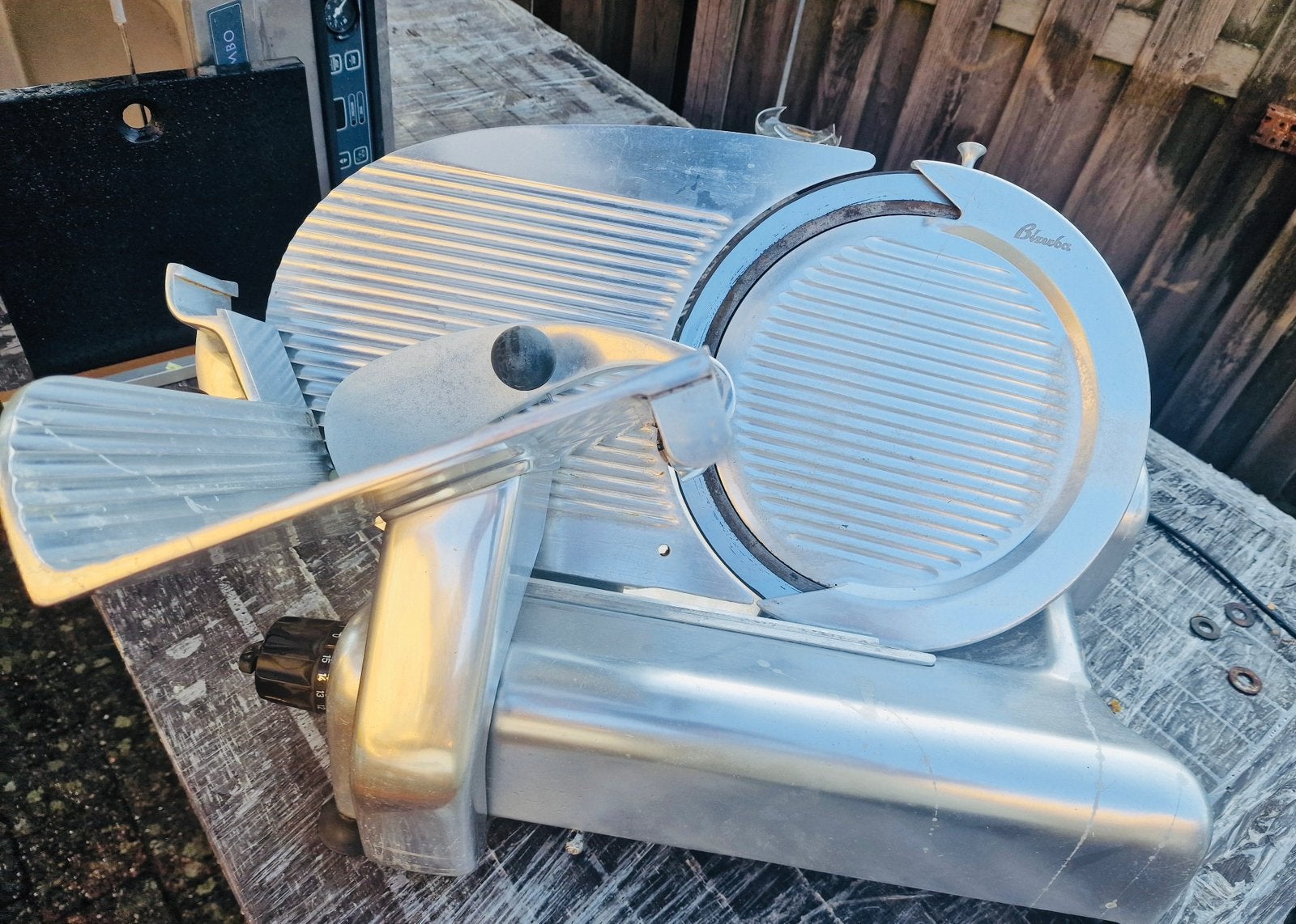 snijmachine, Ophalen