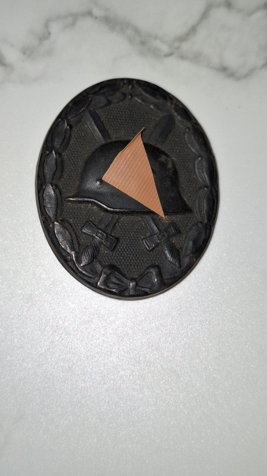 signe de blessure allemand WW2, Enlèvement ou Envoi, Armée de terre, Emblème ou Badge