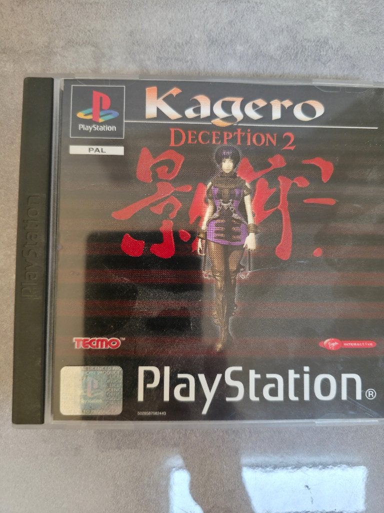 Kagero: Deception 2 PS1 doosje zonder cd (PAL), Gebruikt, Verzenden, 1 speler, Eén computer