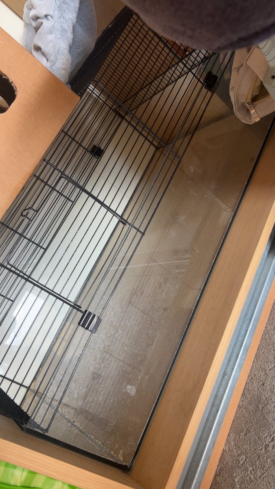 Hamsterkooi te koop met heel wat spullen, Dieren en Toebehoren, Ophalen, Zo goed als nieuw