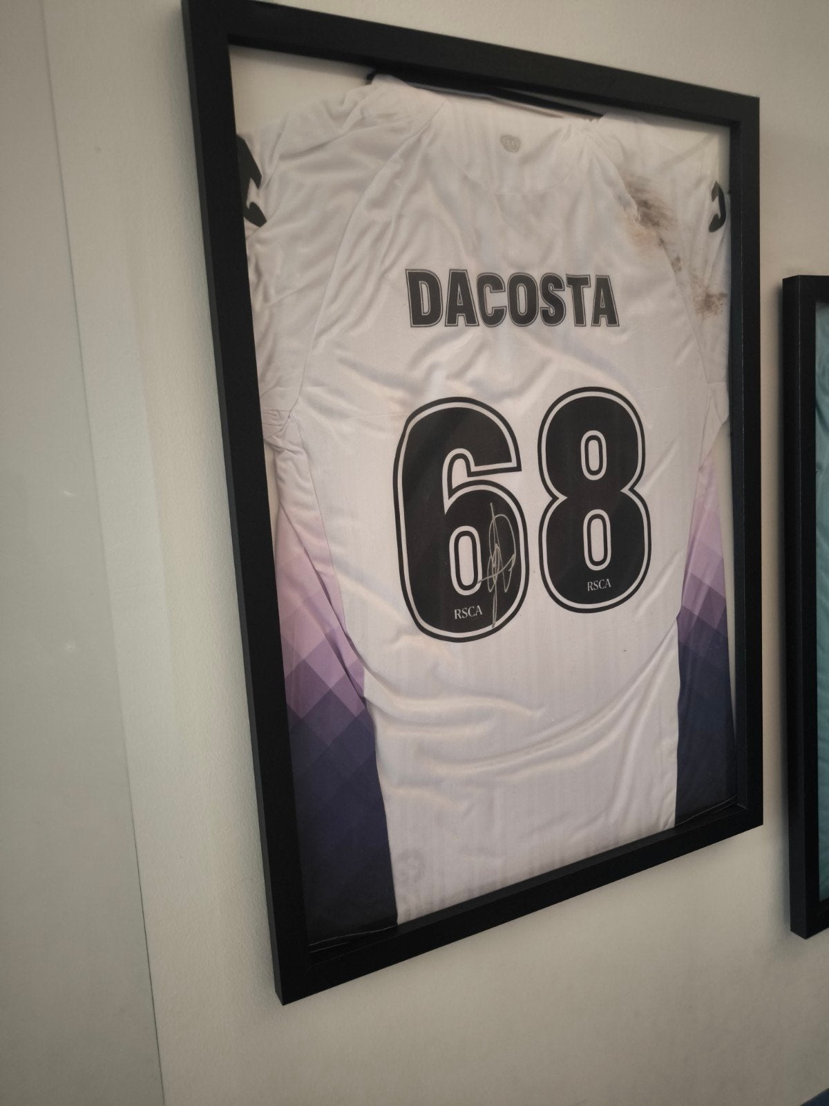 Matchworn da Costa future rsca, Envoi