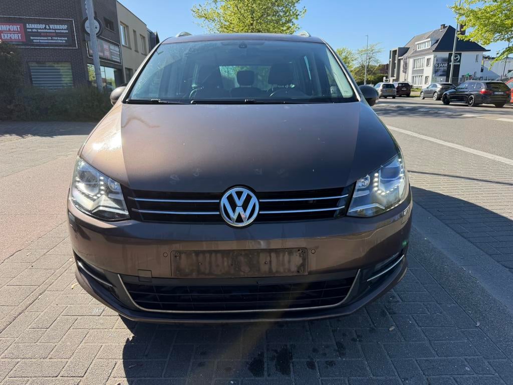 Volkswagen sharan 2.0 tdi autolaat 7plaats 170pk 216.000km, Automaat, Monovolume, 4 cilinders, 7 zetels